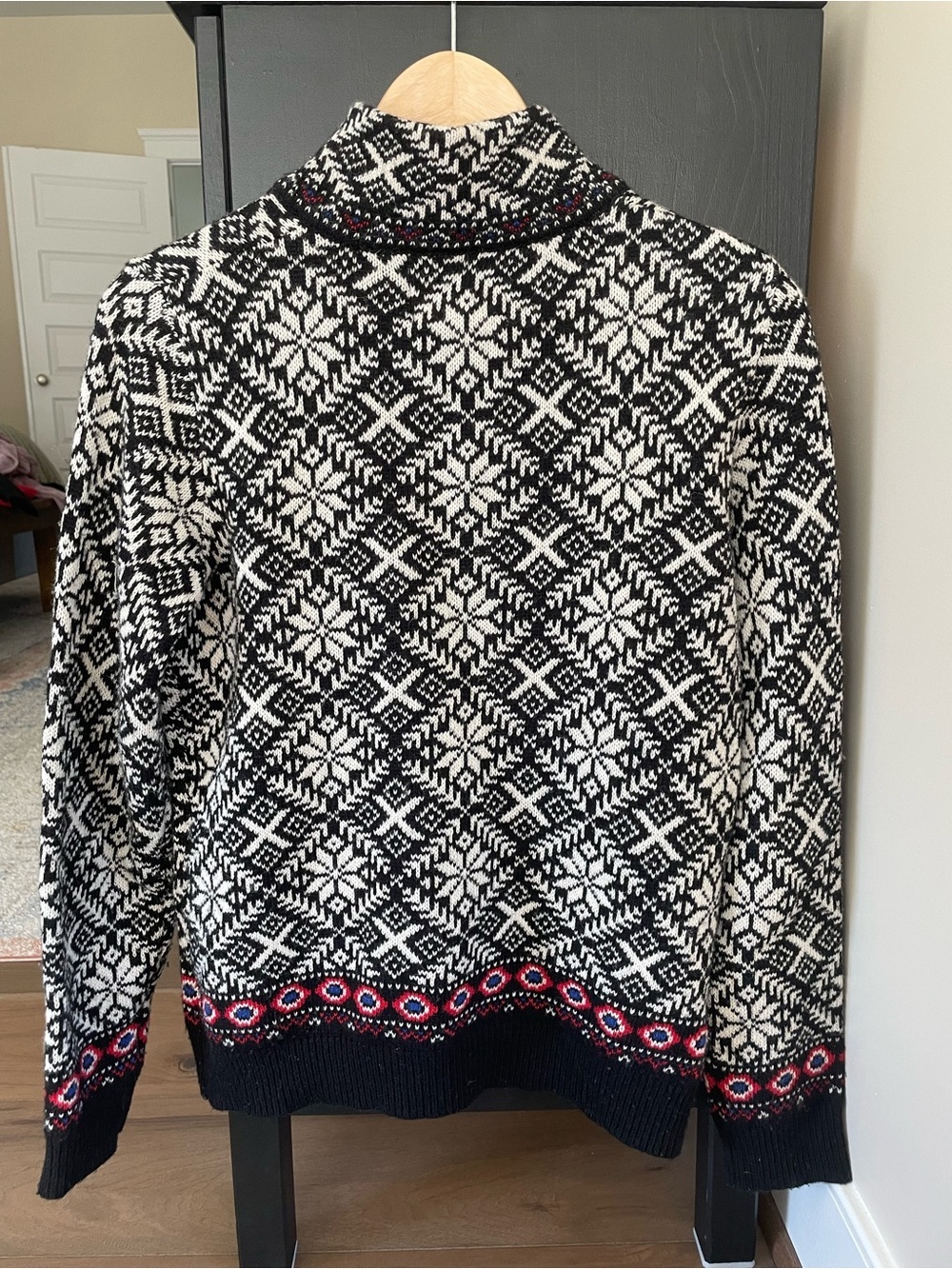 Cambridge Dry Goods Nordic Winter Sweater, Lambswool blend, small - Picture 5 of 7